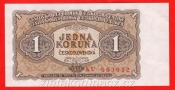 1 Kčs 1953 KU-český číslovač
