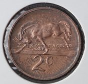 Afrika jižní (Jihoafrická rep.) - 2 cent 1973