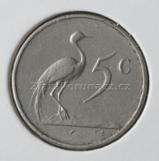Afrika jižní (Jihoafrická rep.) - 5 cent 1966