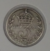Anglie - 3 pence 1921