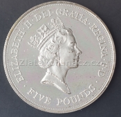 Anglie - 5 Pounds 1990