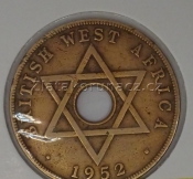 Afrika - Britská západní - 1 penny 1952 KN