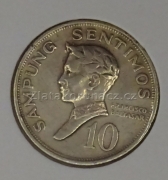 Filipíny - 10 sentimos 1969