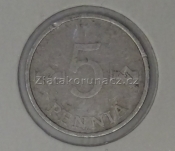 Finsko - 5 penniä 1978