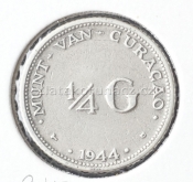 Holandsko - Curacao - 1/4 gulden 1944 D