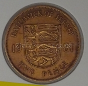 Jersey - 2  pence 1981