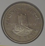 Jersey - 5 pence 1985