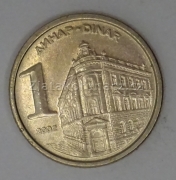 Jugoslávie - 1 dinar 2002