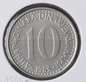 Jugoslávie - 10 dinar 1983