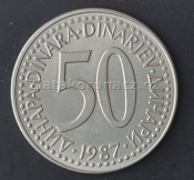 Jugoslávie - 50 dinar 1987