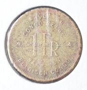 Kongo Belgické - 1 francs 1949