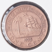 Libérie - 1 cent 1975