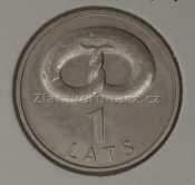 Lotyšsko - 1 lats 2005 preclík