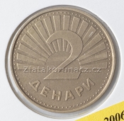 Makedonie - 2 denari 2001