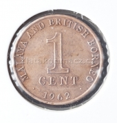 Malaya & Brit. Borneo - 1 cent 1962