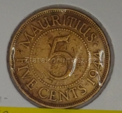 Mauritius - 5 cents 1944