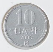 Moldavsko - 10 bani 2006