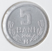 Moldavsko - 5 bani 2006