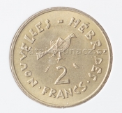 Nové Hebridy - 2 francs 1973