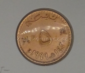 Omán - 5 baisa 1999