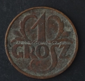 Polsko - 1 grosz 1928