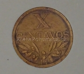 Portugalsko - 10 centavos 1967