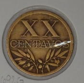 Portugalsko - 20 centavos 1945
