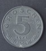 Rakousko - 5 groschen 1973