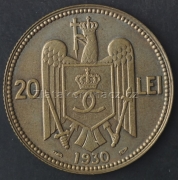 Rumunsko - 20 lei 1930 
