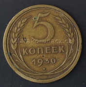 Rusko - 5 kopějka 1930
