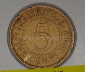 Mauritius - 5 cents 1942