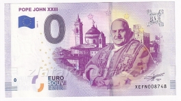 0 Euro souvenir - Pope John XXIII
