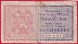 1 Koruna 1940 H 076