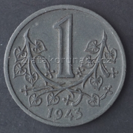 1 koruna-1943