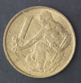 1 koruna-1958