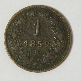 1 krejcar F.J.I.-1859 B