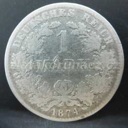 1 marka-1874 F