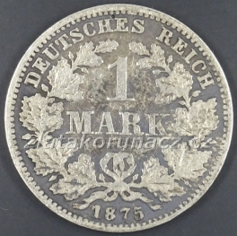 1 marka-1875 C
