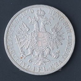 1 zlatník F.J.I-1860 A - tečka za REX