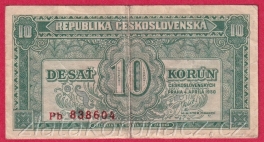 10 Kčs 1950 Pb