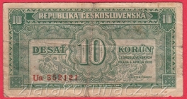 10 Kčs 1950 Ua