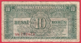 10 Kčs 1950 Vb
