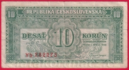 10 Kčs 1950 Yb