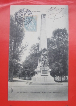 Nancy - monument Carnot