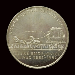 1982 - 100Kčs -Koněspřežka