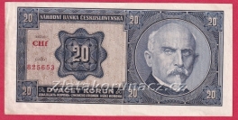 20 korun 1926 CHf