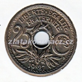 Francie - 25 centimes 1927
