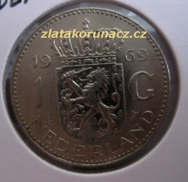 Holandsko - 1 gulden 1969