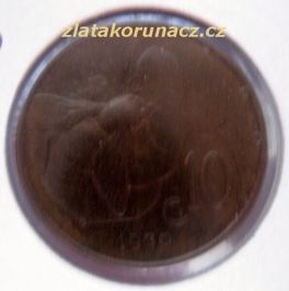 Itálie - 10 centesimi 1930 R