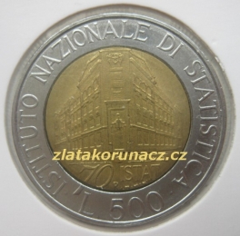 Itálie - 500 lir 1996 R